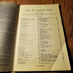 The Blue Book for Male Voices Twice 55 Vocal Selections C.C. Birchard