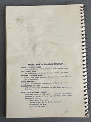 YOUTH SINGS 1951 Christian/Gospel Music Book, spiral bound, 128 pages, hymns +