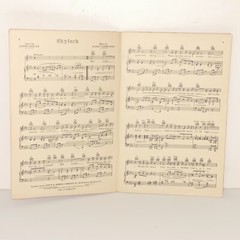 Vintage WWII Era 1943 All Time Hit Parade Song Folio Sheet Music Book 24 Songs