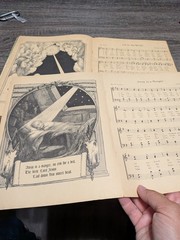 Vtg Book Classic Christmas Carols Songs Whitman 1952 Schulte Sheet Music Read