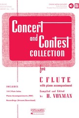Concert and Contest Collection for C Flute – Solo Book with Online Media