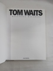 Tom Waits Beautiful Maladies Sheet Music Piano Vocal Book TPB VGC