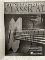 Fingerpicking Classical Guitar Solo Fingerstyle Tab Sheet Music Hal Leonard Book