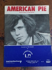 American Pie by Don McLean Sheet Music Guitar Piano Vocals