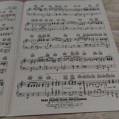 Vintage Sheet Music Book 1937 Dance Folio No. 1 Piano w/Guitar 56 Pages