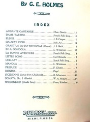  Clarinet Symphony arr. for Four Clarinets by G.E.Holmes, 