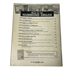 Show Tunes You Like to Remember Hammond Organ u 1960 Vintage Sheet Music Song Bo