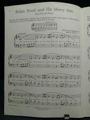 Robin Hood and His Merry Men Sheet Music Piano Solo Level 2.5 Teacher F1AG
