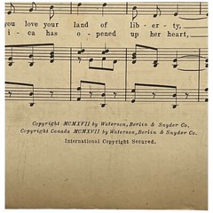1917 Sheet Music FOR YOUR COUNTRY AND MY COUNTRY Recruiting Song Irving Berlin