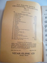 Polish Polka Dance Orchestra No. 3 by Louis Vitak 1920s Strings Brass Bass Drums