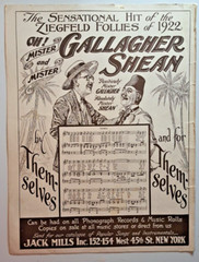 Music Sheet ILL STAND BENEATH YOUR WINDOW TONIGHT & WHISTLE © 1922 Georgie Price