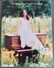 MUSIC BOOK Ballads Of Cindy Morgan Songbook 1996 Piano/Vocals/Guitar chords