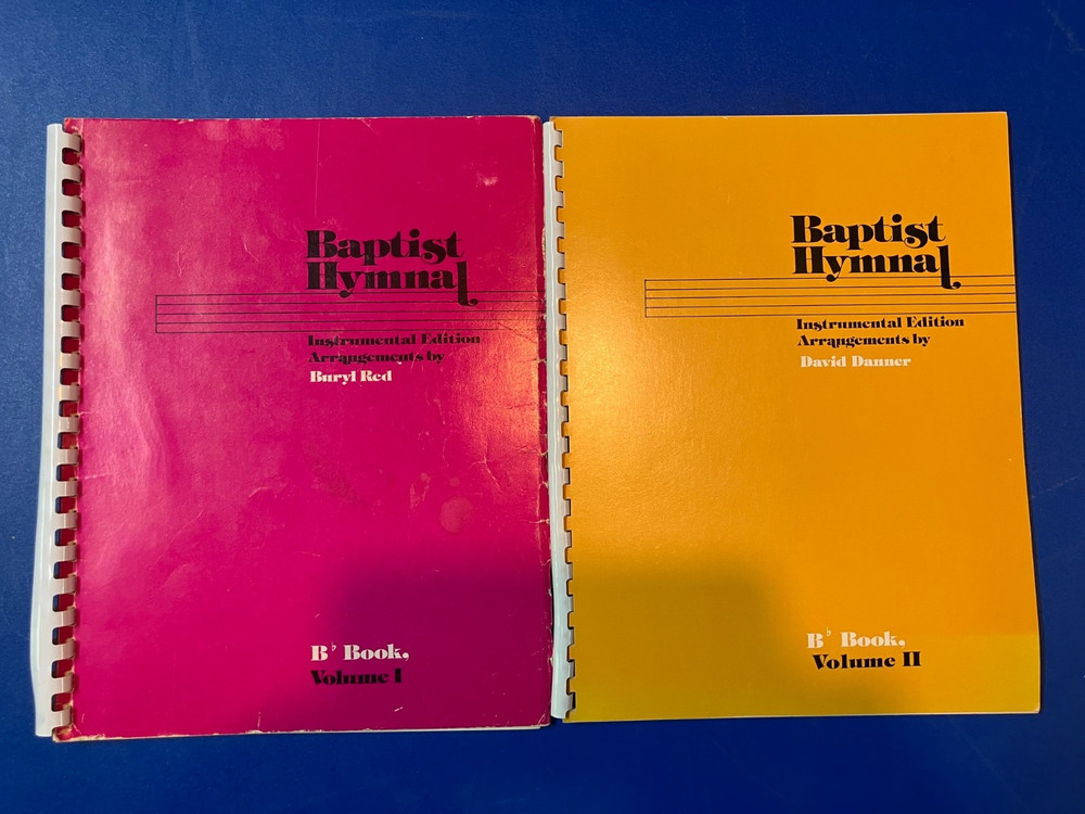 Baptist Hymnal Instrumental Edition, B Flat Book, Volumes I & II