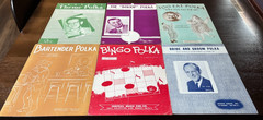 21 Vintage Polka Sheet Musics – All Complete – Some Dupes