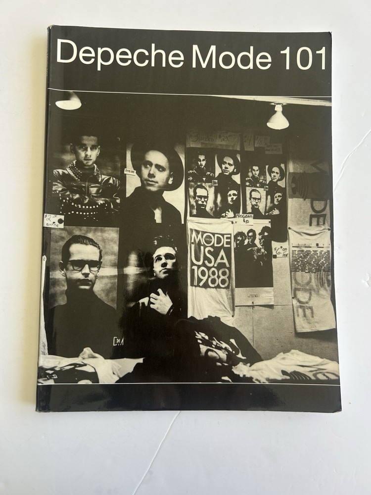 Vintage 1989 Depeche Mode 101 Songbook Guitar Piano-Amsco Publications RARE
