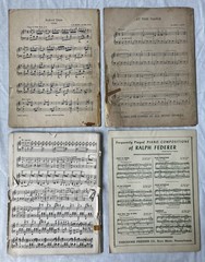 Lot of 41 Vintage/Antique Sheet Music for PIANO – WALTZES (1890s-1940s)