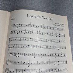 Lovers Waltz Orchestra Arrangement Includes Piano Guitar Drums Bass Trombone