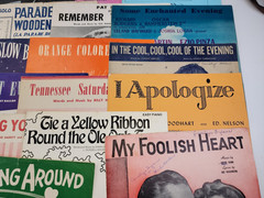 Everly Brothers Como Irving Berlin Autry Kristofferson Sheet Music lot of 33