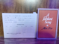 A Jubilant Song Allen Pote SATB Choral Anthem Lot 35 Copies Hope Publishing F-97