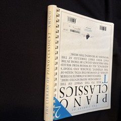 AMSCO The Library of Piano Classics 2 Songbook for Piano Solo Classical Int