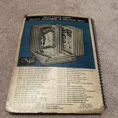 Simplified Piano Pieces Cole Edition Sheet Music Book 1945