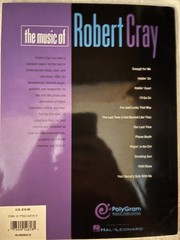 Robert Cray – The Music of Robert Cray – Guitar Tab / Tablature Book