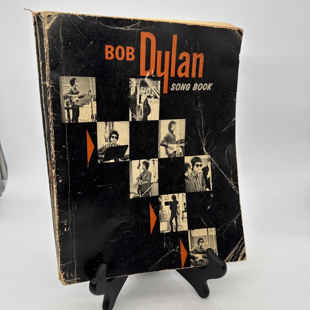 Bob Dylan Song Book (Paperback, 1960s) M. Witmark & Sons Sheet Music