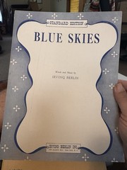 P 9×12 4-pack Sheet Music By IRVING BERLIN