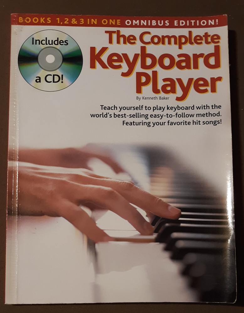 (NO CD) Complete Keyboard Player Books 1,2,3 Omnibus 144 pages Piano Sheet Music