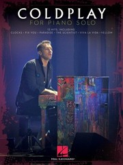 Coldplay for Piano Solo Sheet Music Piano Solo Book NEW 000307637