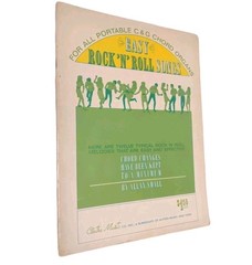 Easy Rock N Roll Songs for All Portable C & G Chord Organs 1967 Vintage See Pics