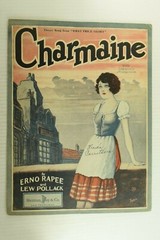 1927 Charmaine What Price Glory vintage Sheet Music M4