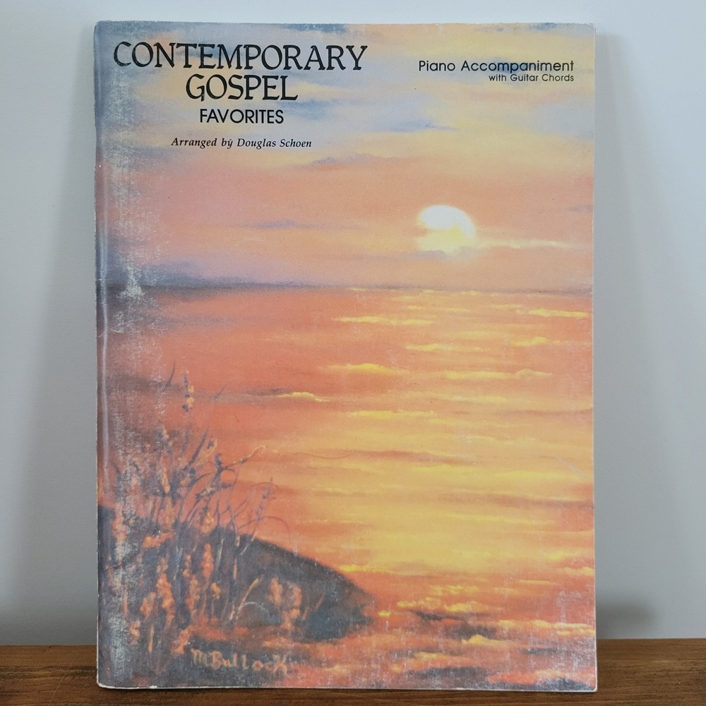 Contemporary Gospel Favorites Piano Accompaniment w Guitar Chord, Douglas Schoen