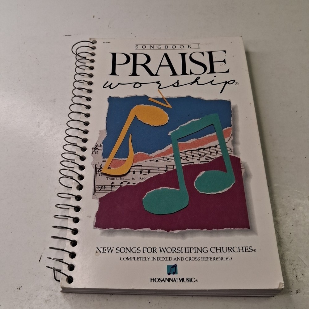Hosanna! Music Praise Worship Songbook 1 Sheet Music Spiral Bound 1987 Integrity