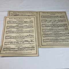 George Gershwin Rhapsody in Blue Piano Solo Sheet Music Harms Inc Vintage 1927