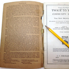 Vintage 1929 Twice 55 Plus Community Songs Piano & Vocals Sheet Music C Birchard