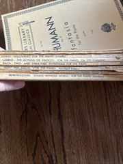 (7) Schirmer’s Library Of Musical Classics SHEET MUSIC Books PIANO Various 1939