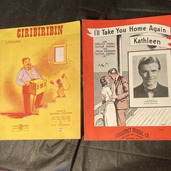 Vintage Sheet Music Lot of 22 – 1930s- 1940s -1950s Piano/Voice