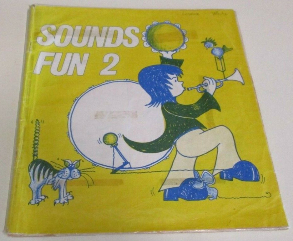 Sounds Fun 2 – School Song Book – Sheet Music – 32 Pages – Vintage – 1972