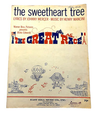 7 Sheet Music From Vintage Musicals 1929 Broadway Melody to 1965 The Great Race