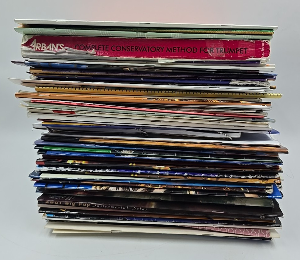 Mixed Lot of 51 Classic Piano Sheet Music Song Books Organ Christian Trumpet