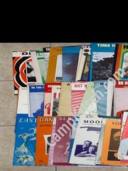 Lot of 100 Vintage Sheet Music Mid-Century Pop Rock Country Movie 1950s-60s Art