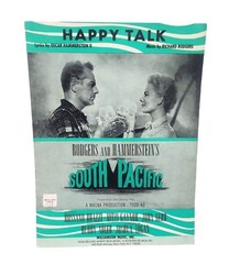 Vtg South Pacific Happy Talk Sheet Music Rodgers Hammerstein&rsquo;s 20th Century Fox