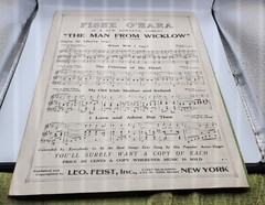 Vintage Sheet Music Assorted Lot Of 10 Used Guitar Ukulele Vocals Piano lyrics