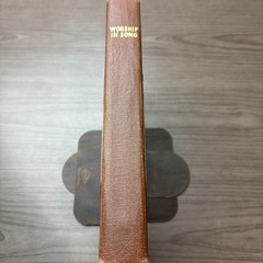 Worship In Song Hymnal Hardcover. Anchor Baptist Church Lillenas Publishing 1972