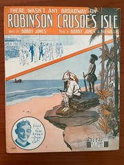 Broadway-themed sheet music collection – 5 different ones