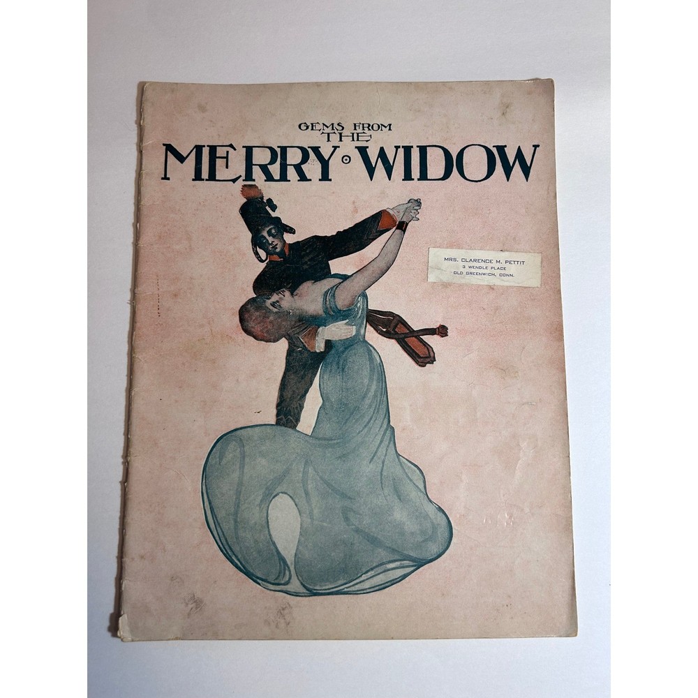 Gems From the Merry Widow Songbook Music by Franz Lehar