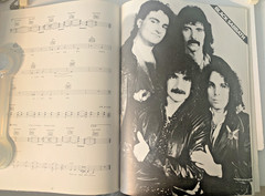 VINTAGE 1981 HEAVY METAL MUSIC SONGBOOK AC/DC BLACK SABBATH IRON MAIDEN + OTHERS