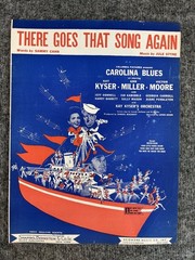 There Goes That Song Again Sheet Music Carolina Blues Kay Kyser P/V/G 1944