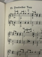 Mozart Haydn Shubert Classical guitar Sheet Music 14 Pieces Nagel -19 Pages 1964